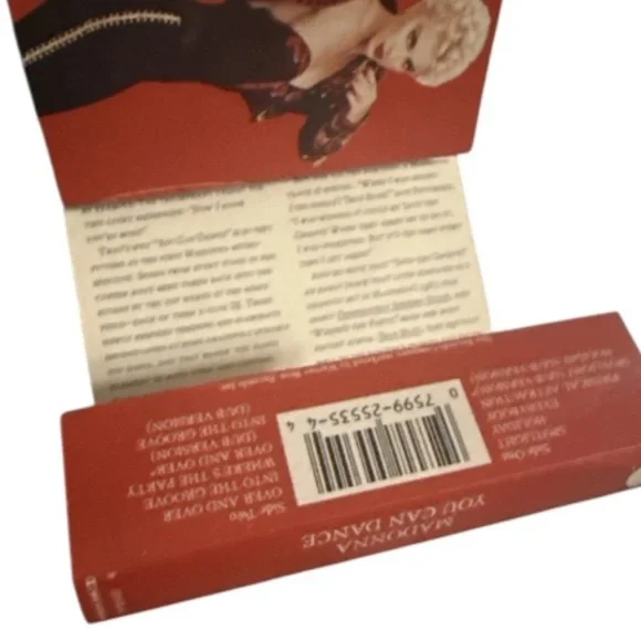 Madonna Cassette Tape Lot: You Can Dance 1987 & Madonna Self Titled 1983, Sire